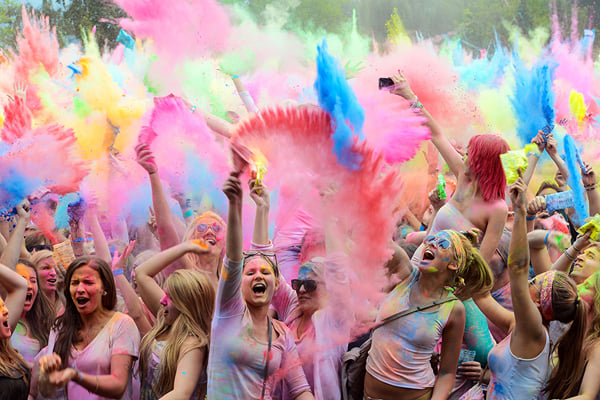 Holi in Pushkar