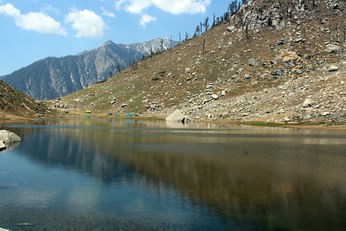 Trekking in Kareri Lake