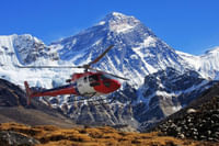 Everest base camp helicopter