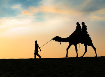 Camel Safari in Jaisalmer