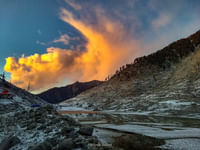 Kareri lake winters