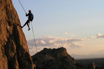 Rappelling in Nainital