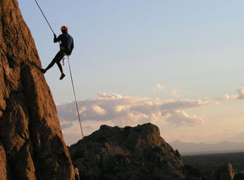 Rappelling in Nainital