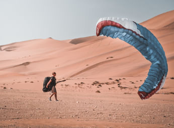Parasailing in Jaisalmer