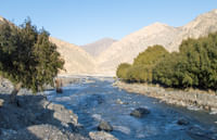 The Kali Gandaki river Jomsom,Nepal