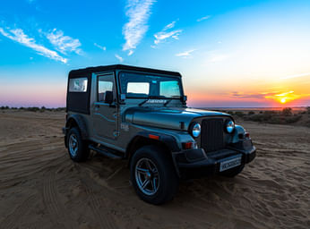 Jeep Safari in Pushkar