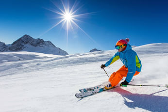 Skiing in Solang Valley