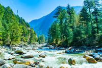 View at Parvati valley