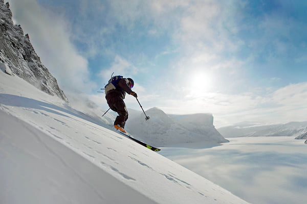 Skiing in Kufri