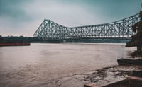 Howrah bridge.