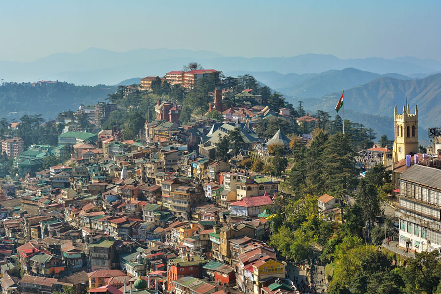 SHIMLA, HIMACHAL PRADESH (approx. 345 km from Delhi )