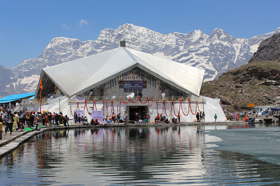 Hemkund Sahib(Approx 262 km from Delhi)