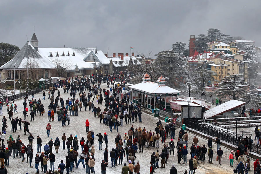 Shimla(Approx 347 km from Delhi)
