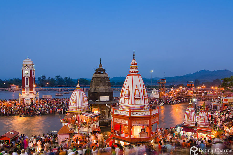 Haridwar (Approx 242 km from Delhi)
