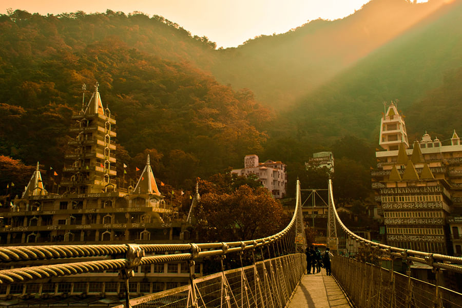 Rishikesh (Approx 266 km from Delhi)