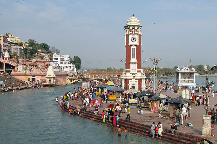 Haridwar(Approx 242 km from Delhi)