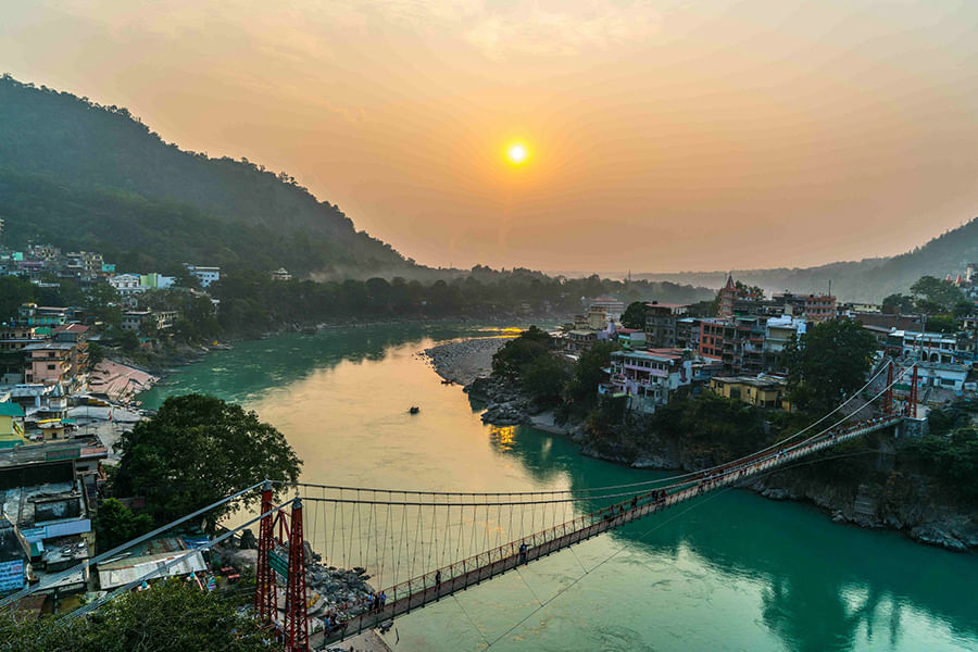 Rishikesh(Approx 266km from Delhi)