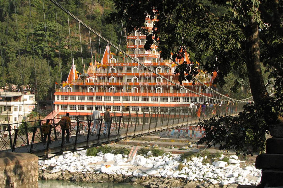 RISHIKESH, UTTARAKHAND (approx. 249 km from Delhi)