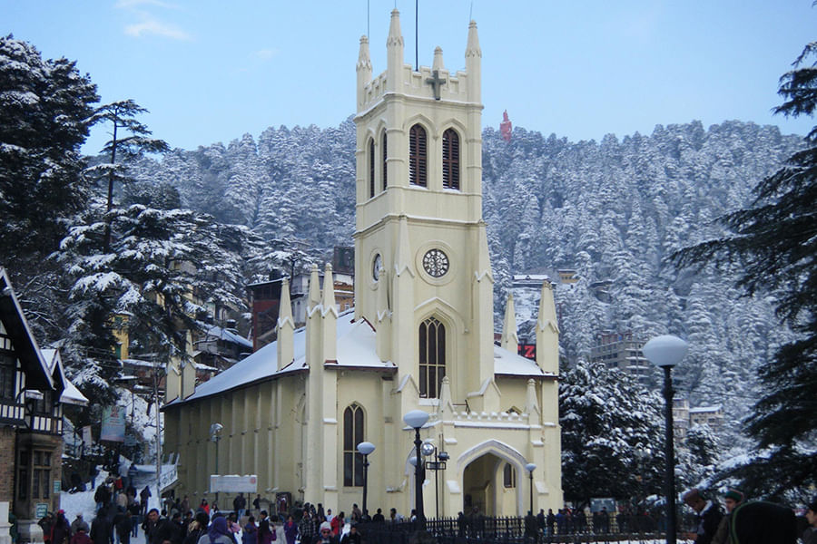 SHIMLA, HIMACHAL PRADESH (approx. 357 km from Delhi )